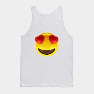 Emoji in love Tank Top